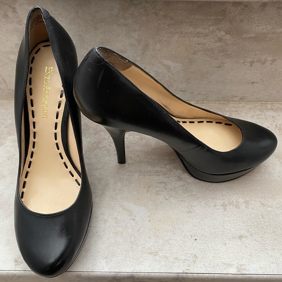 Enzo Angiolini Black Platform pumps size 6 - Picture 1 of 4